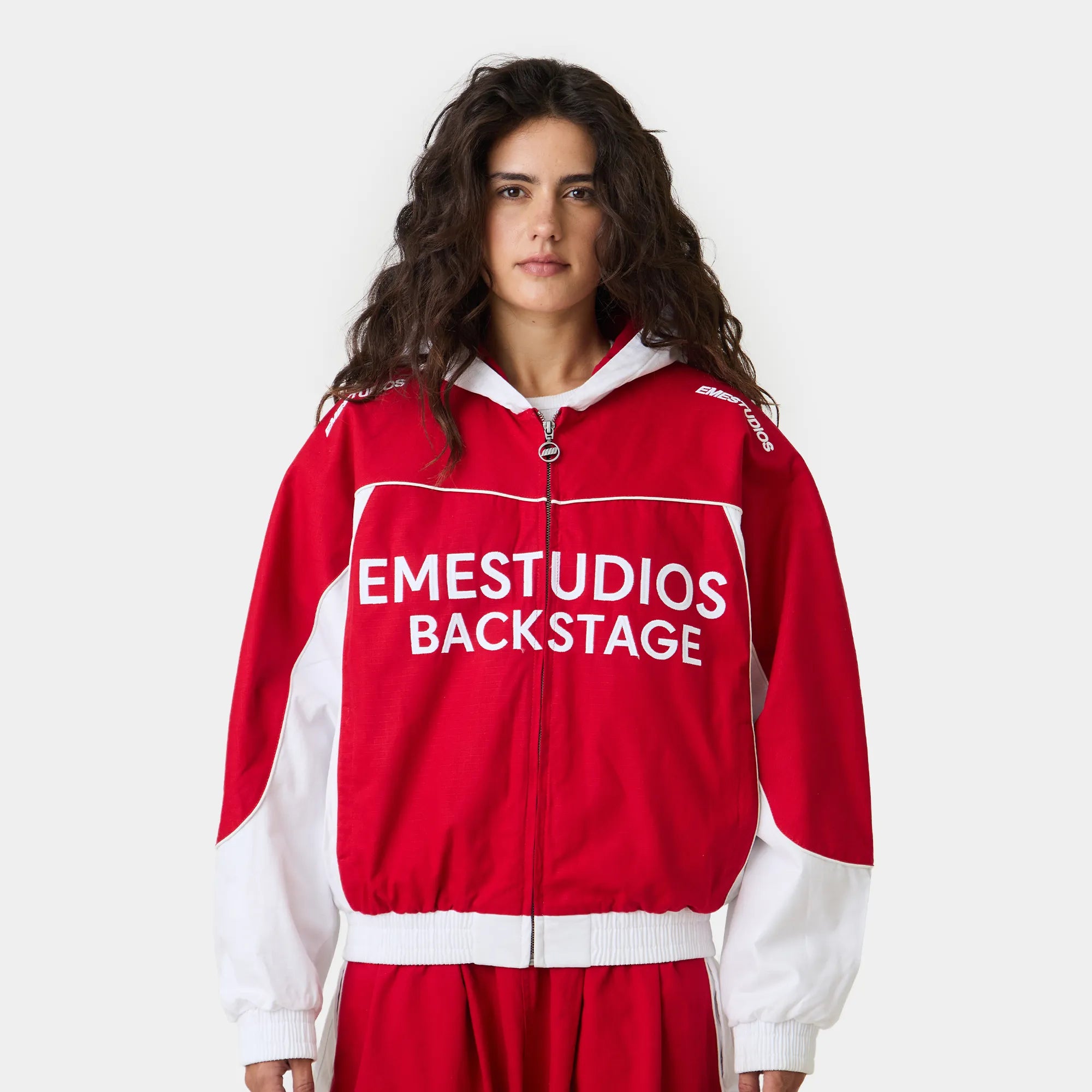 Flick Red Tracksuit Outerwear Eme Studios
