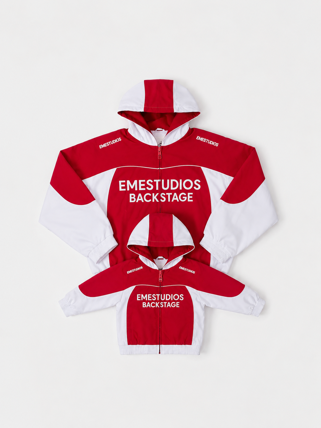 Flick Red Tracksuit Outerwear Eme Studios
