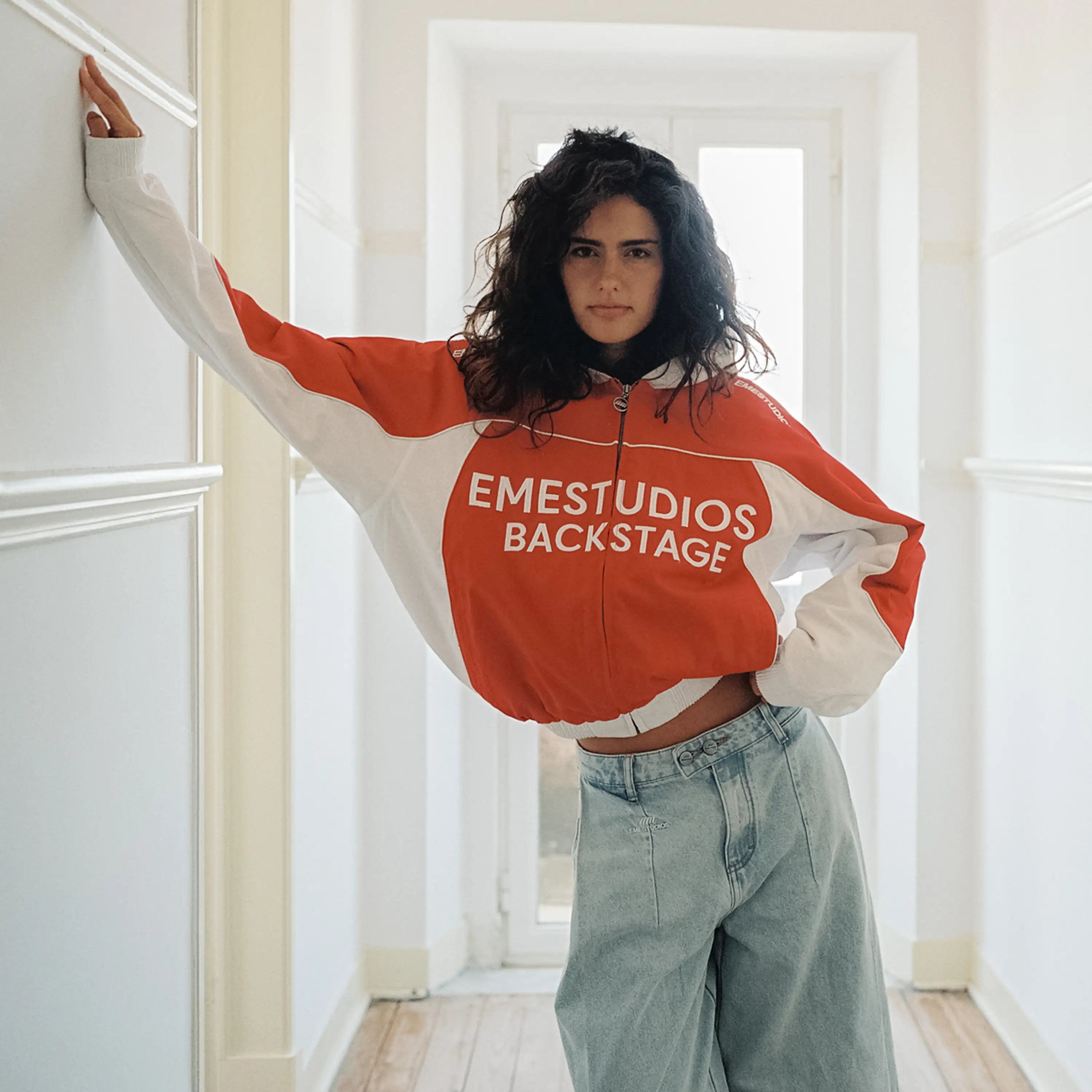 Flick Red Tracksuit Outerwear Eme Studios