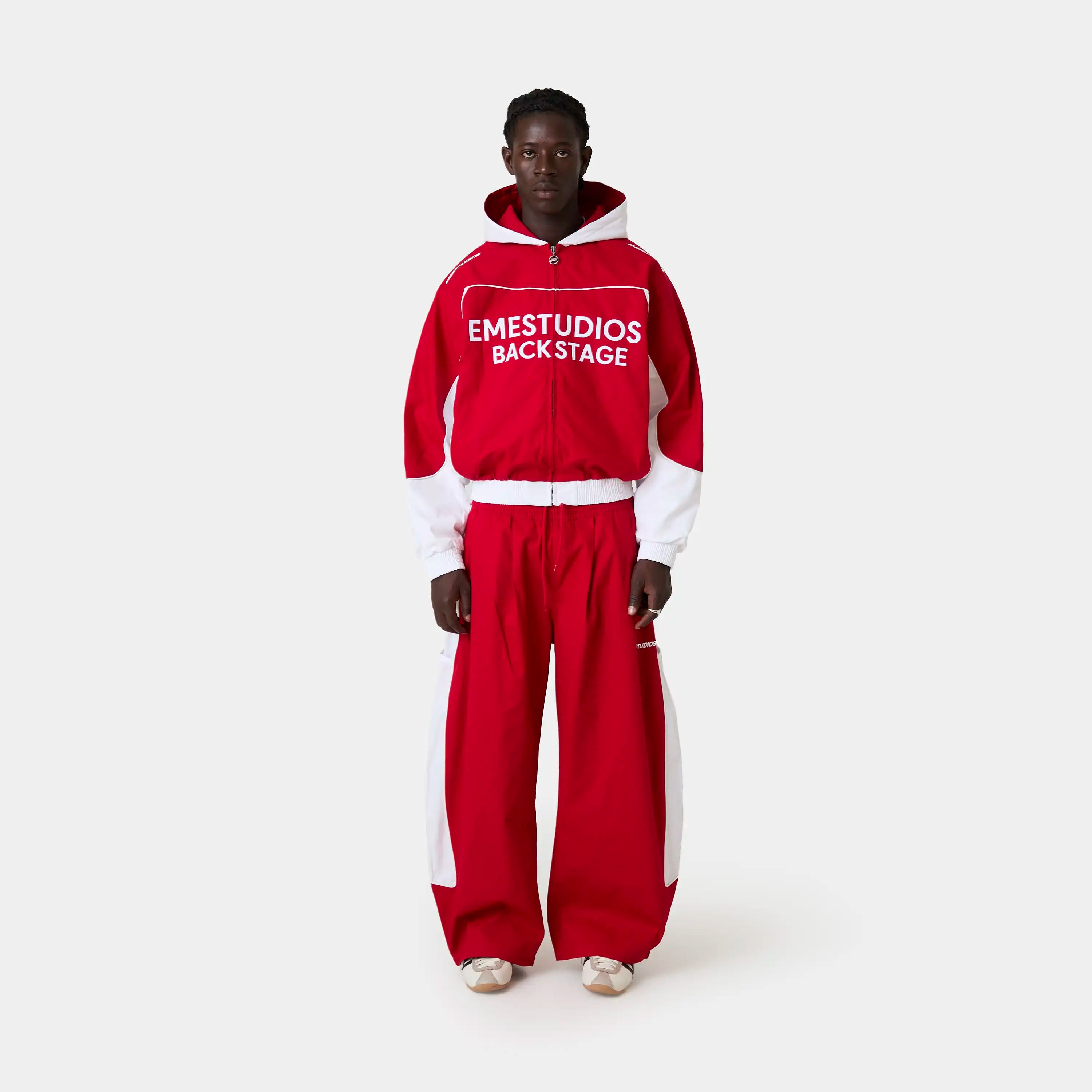 Flick Red Tracksuit Outerwear Eme Studios