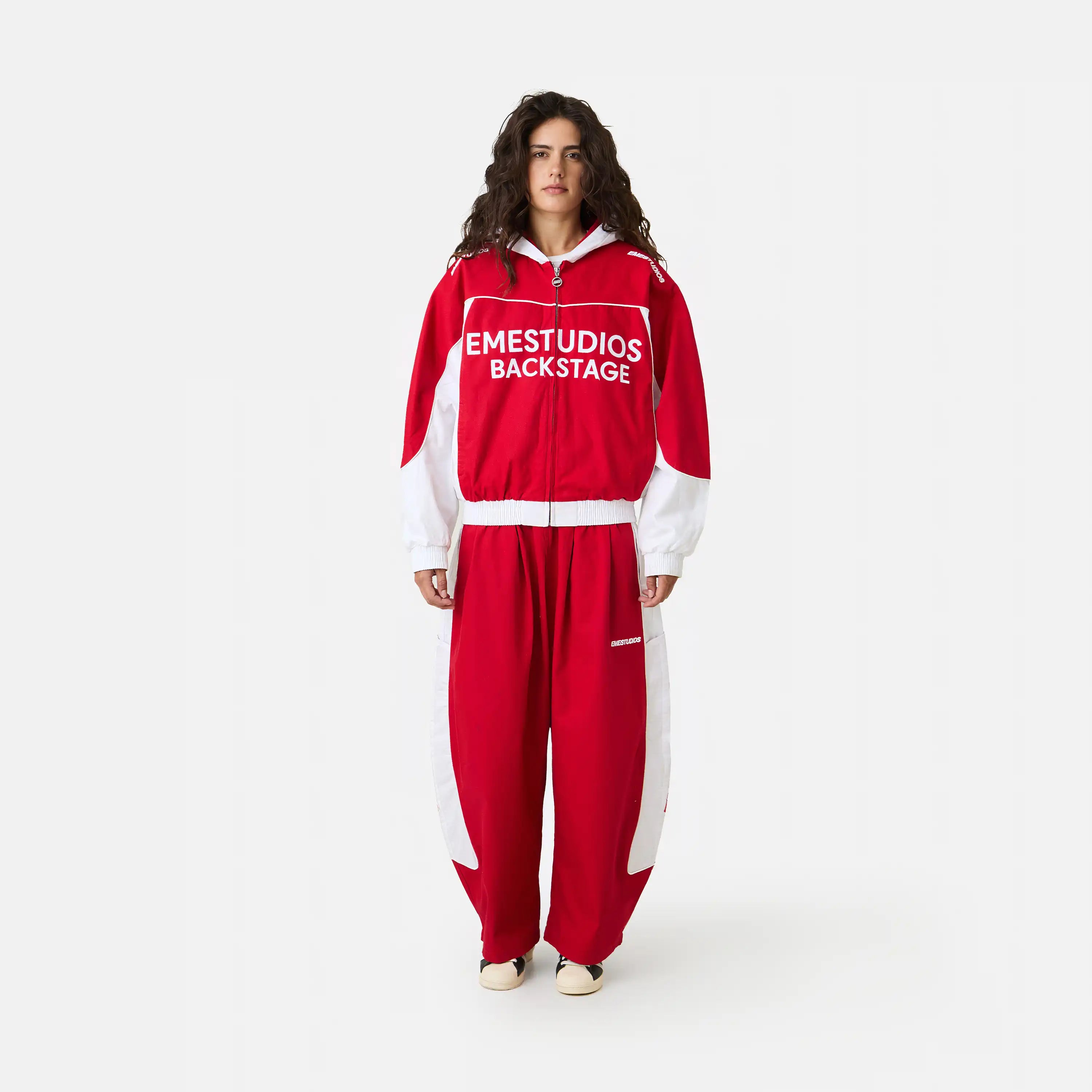 Flick Red Tracksuit Outerwear Eme Studios