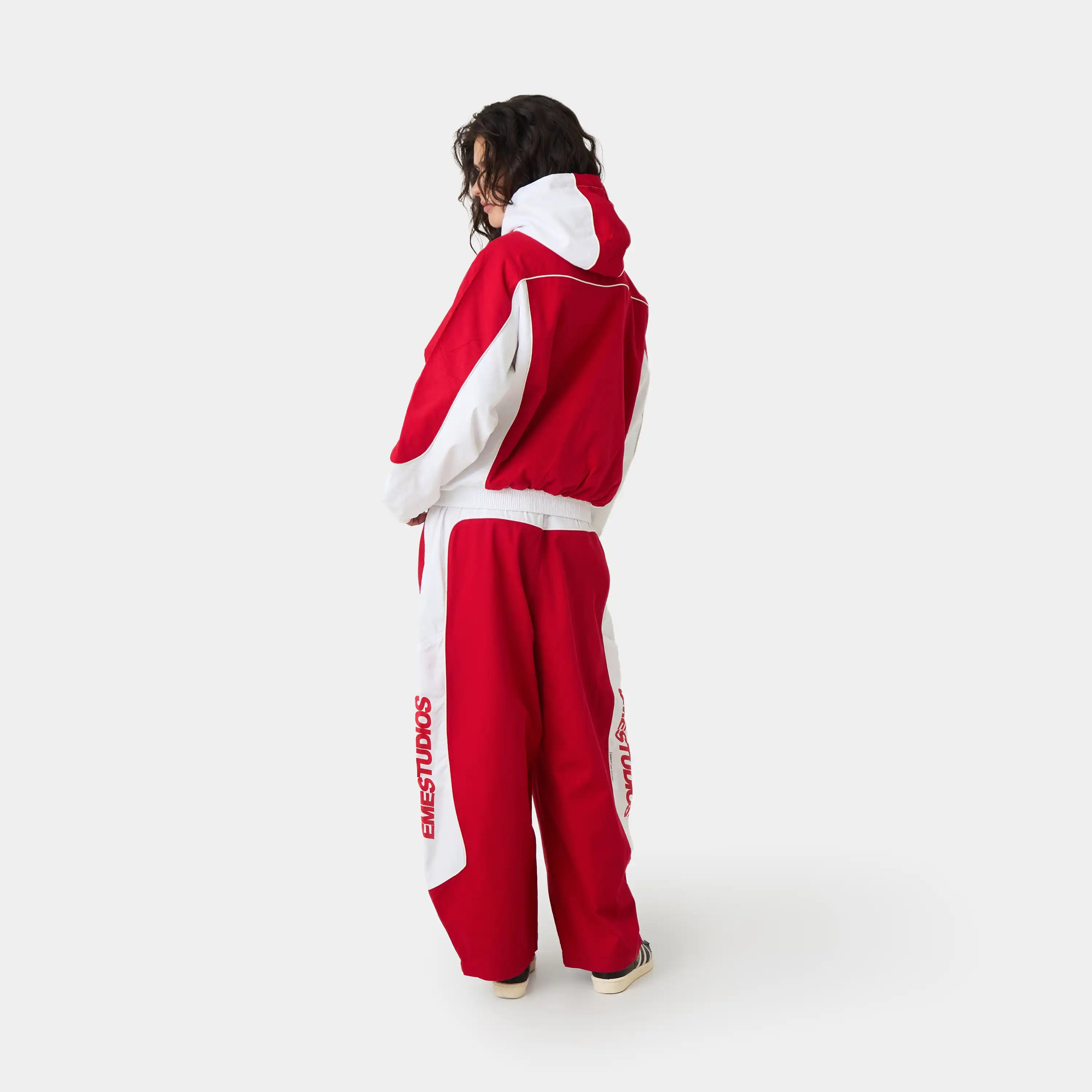 Flick Red Tracksuit Outerwear Eme Studios