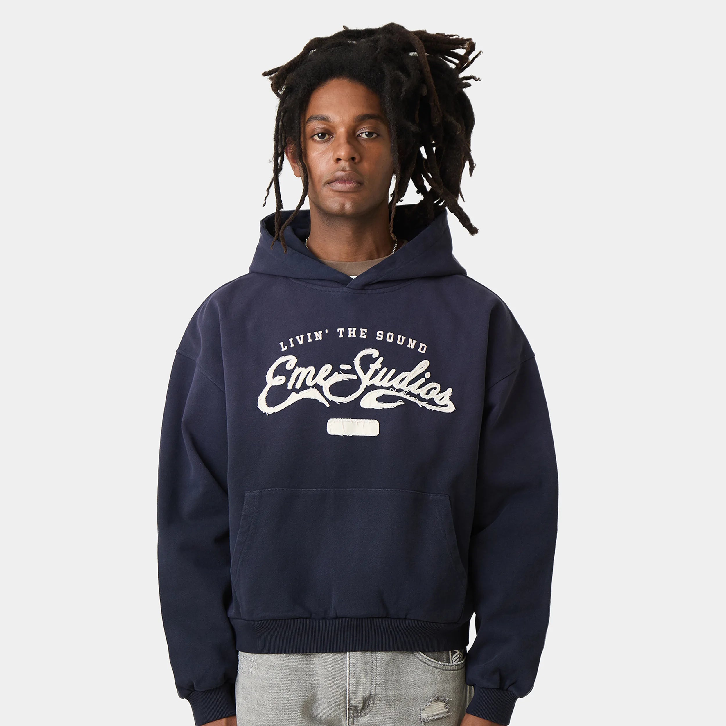 Formula Navy Oversized Hoodie Hoodies Eme Studios
