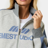Forus Anthracite Track Full Zip Sweatshirts Eme Studios