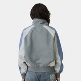 Forus Anthracite Track Full Zip Women Woman Hoodies Eme Studios