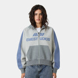 Forus Anthracite Track Full Zip Women Woman Hoodies Eme Studios