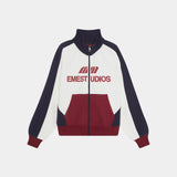 Forus Navy Track Full Zip Sweatshirts Eme Studios