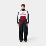 Forus Navy Track Full Zip Sweatshirts Eme Studios