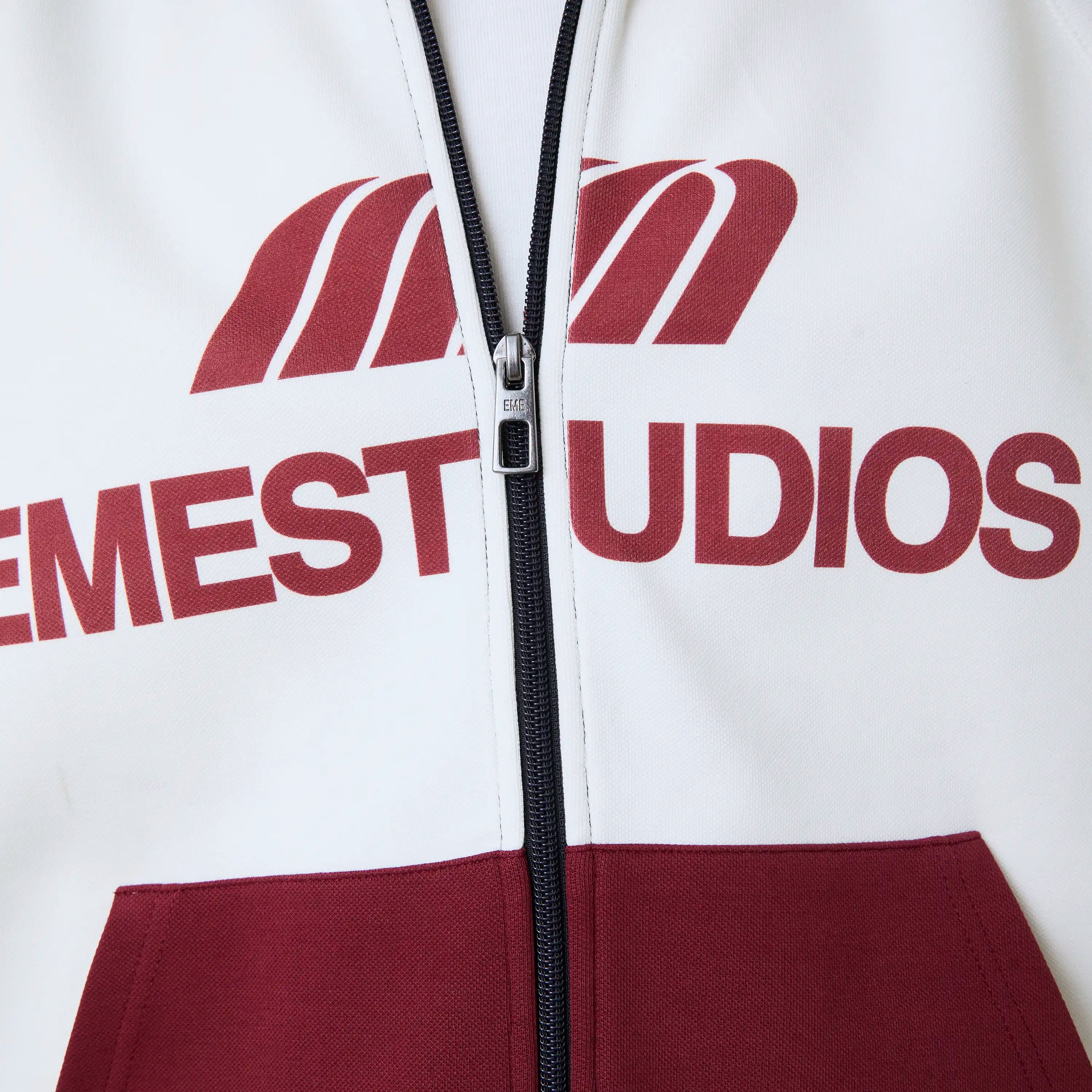Forus Navy Track Full Zip Sweatshirts Eme Studios