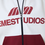 Forus Navy Track Full Zip Sweatshirts Eme Studios
