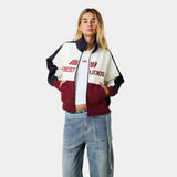 Forus Navy Track Full Zip Sweatshirts Eme Studios