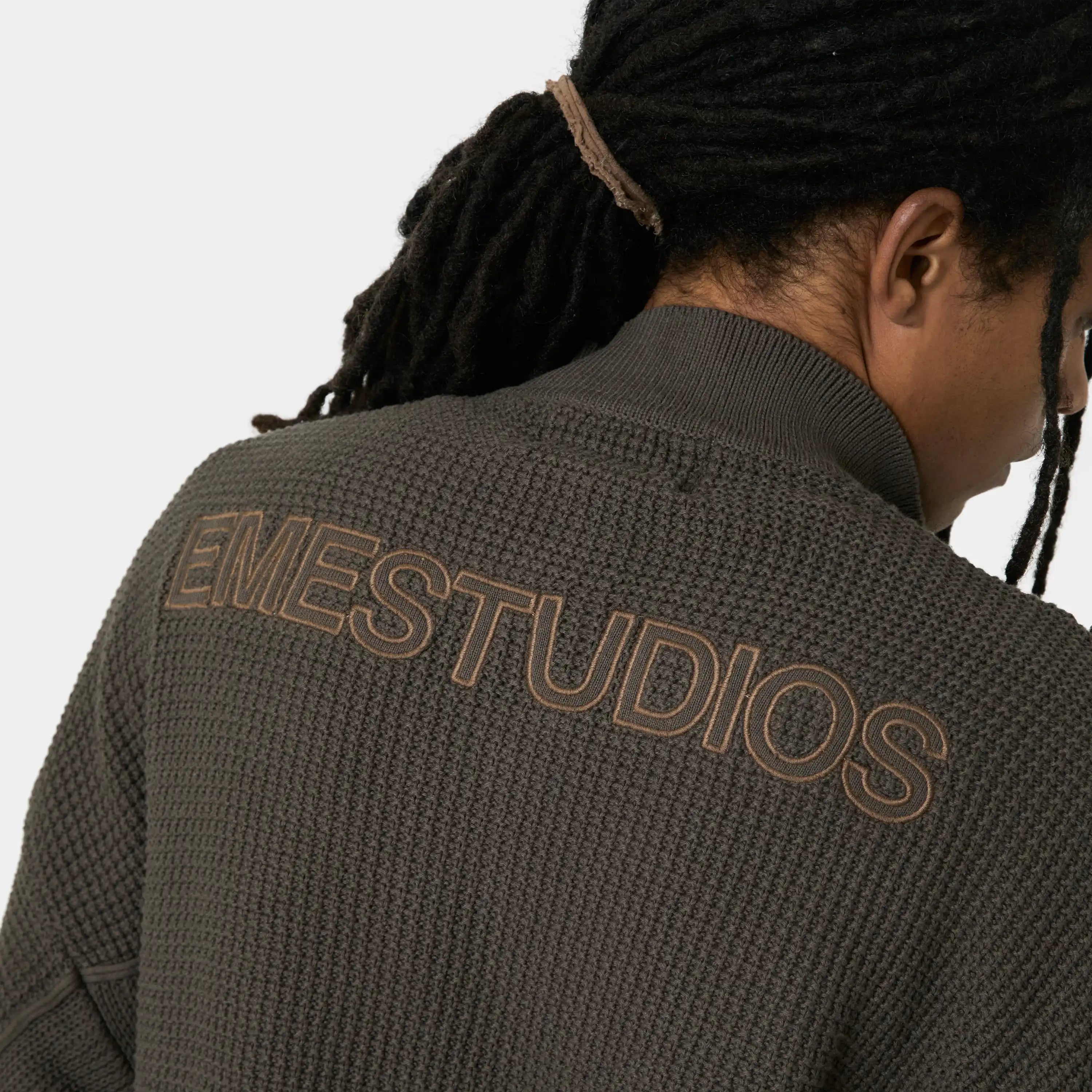 Foundry Fawn Chully Knit Polo Knitwear Eme Studios