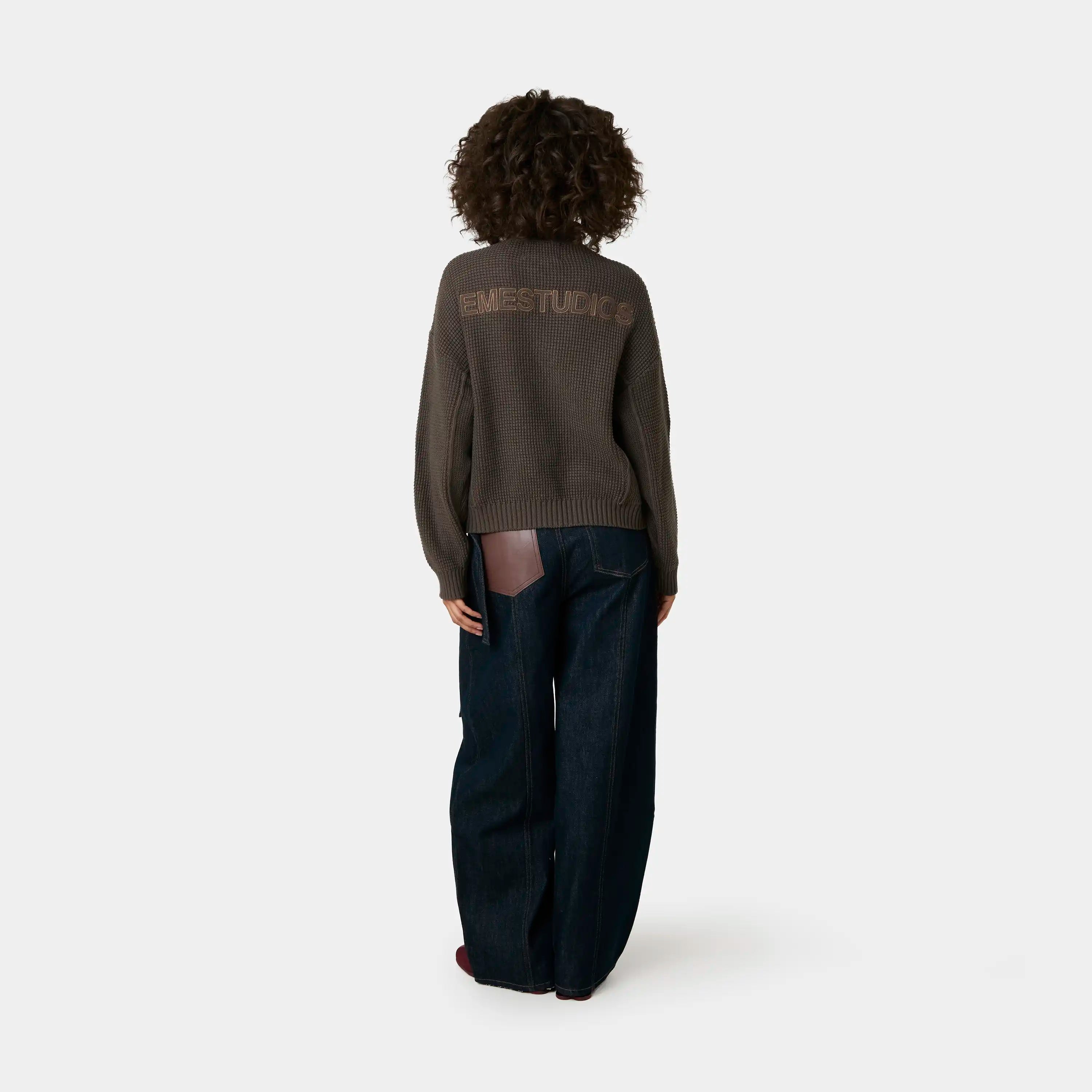 Foundry Fawn Chully Knit Polo Knitwear Eme Studios
