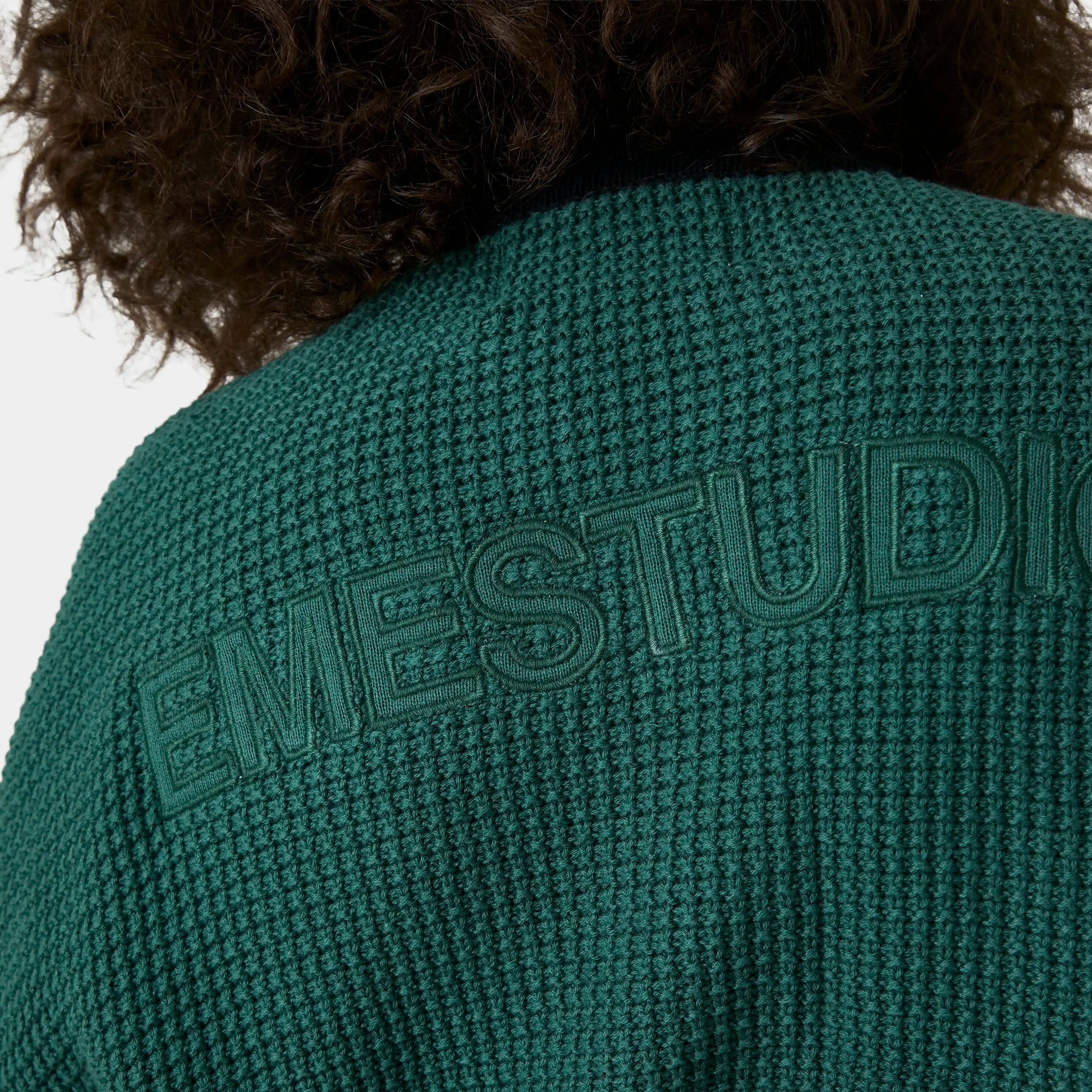 Foundry Forest Chully Knit Polo Knitwear Eme Studios