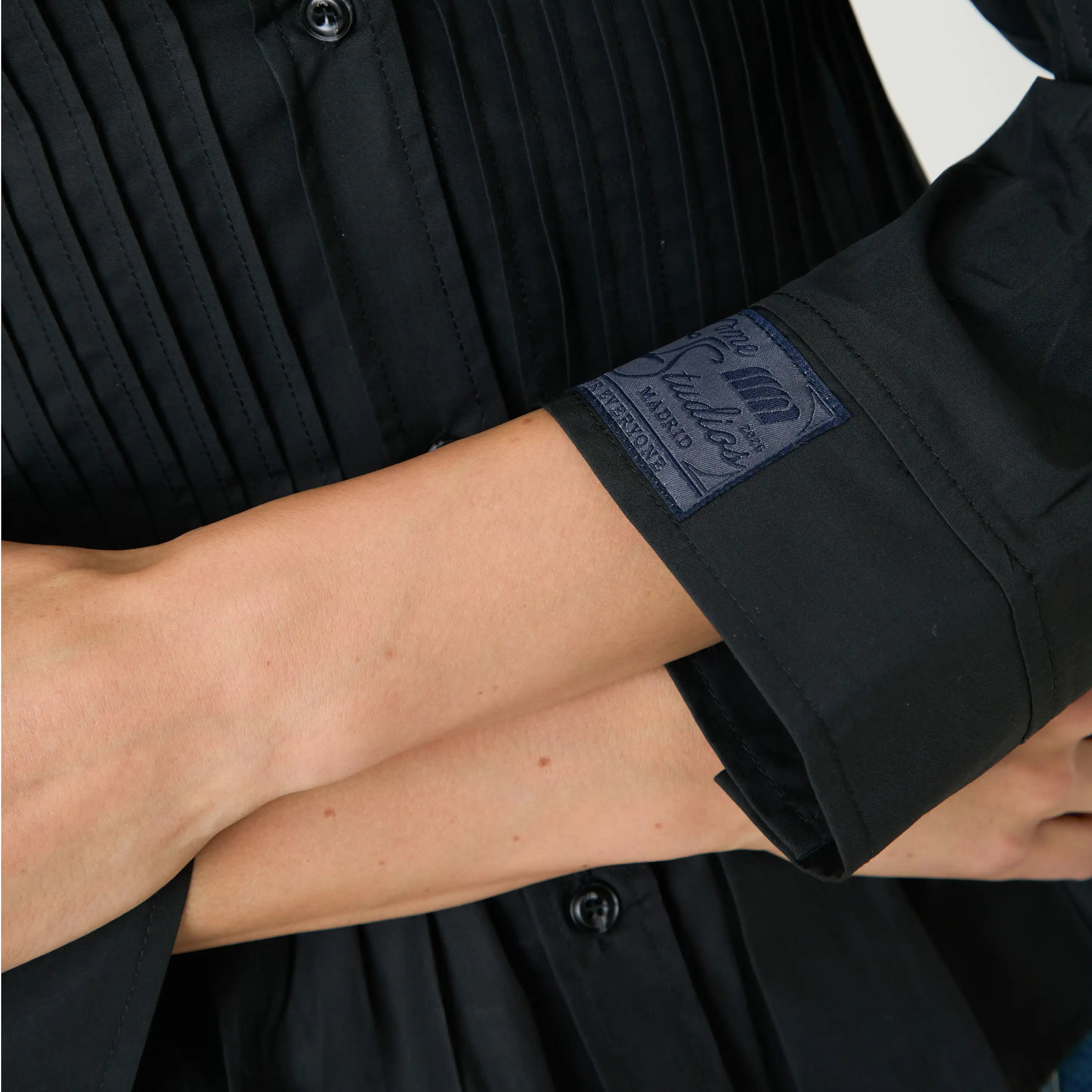 Gales Black Shirt Woman Shirts Eme Studios