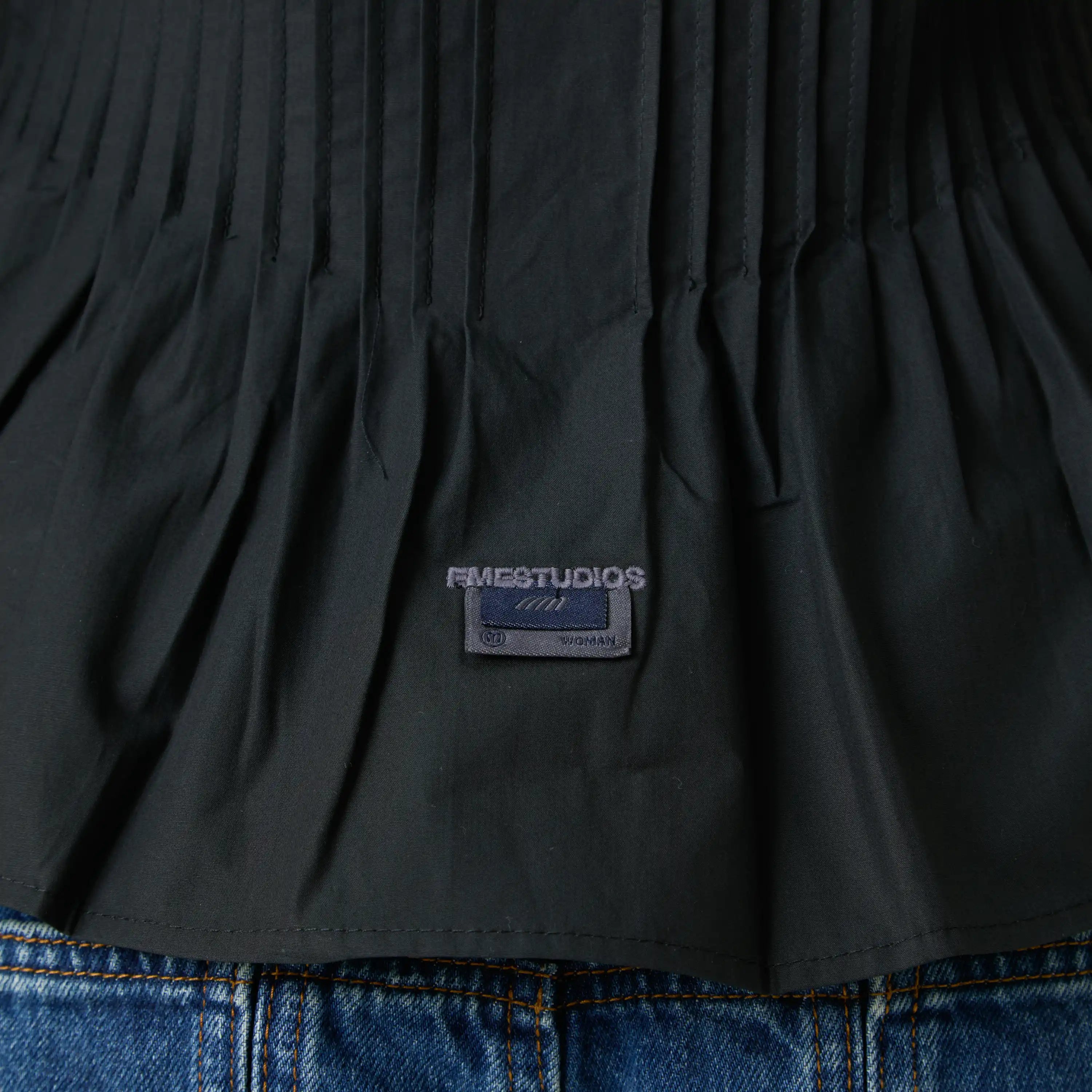 Gales Black Shirt Woman Shirts Eme Studios