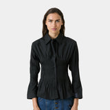 Gales Black Shirt Woman Shirts Eme Studios