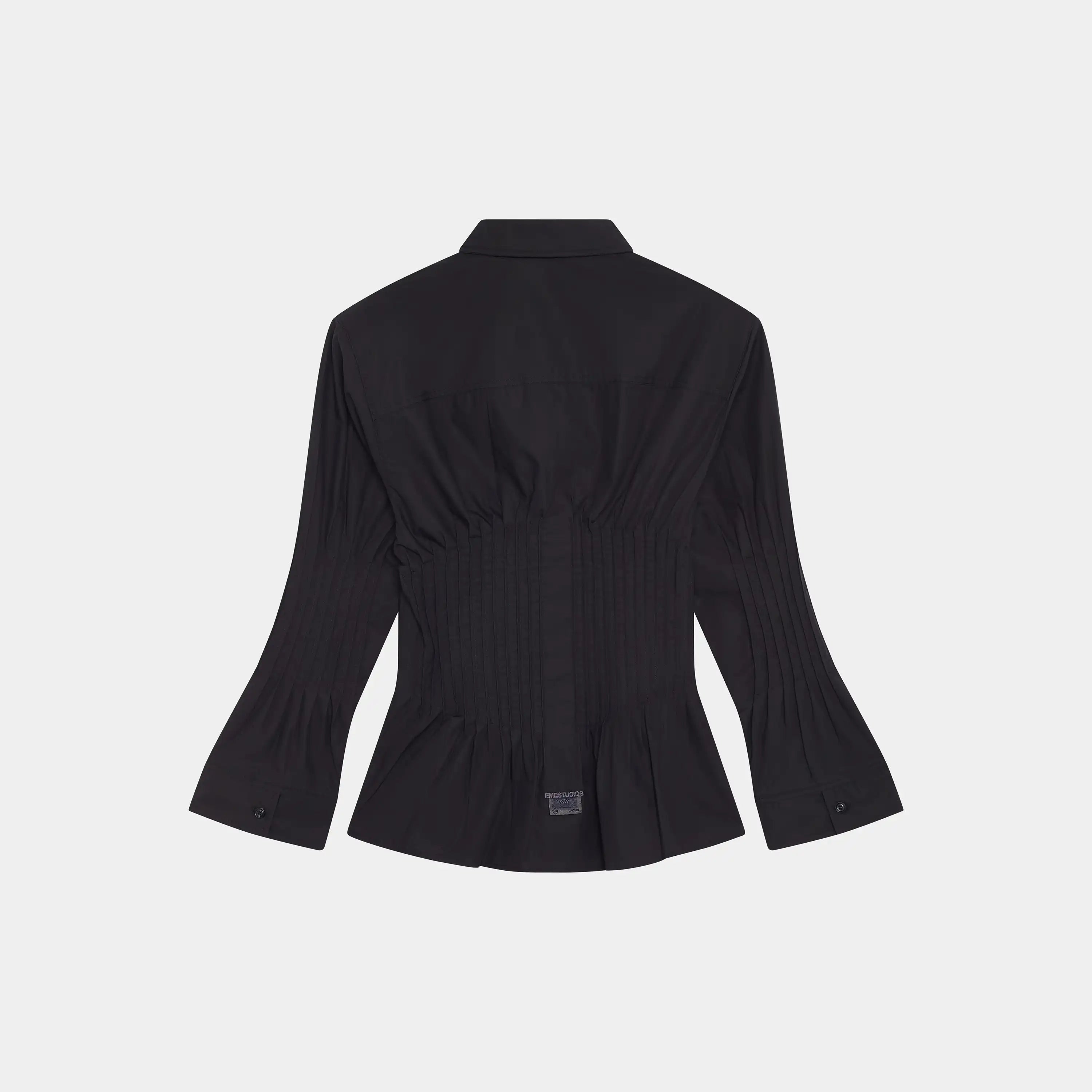 Gales Black Shirt Woman Shirts Eme Studios