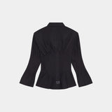 Gales Black Shirt Woman Shirts Eme Studios