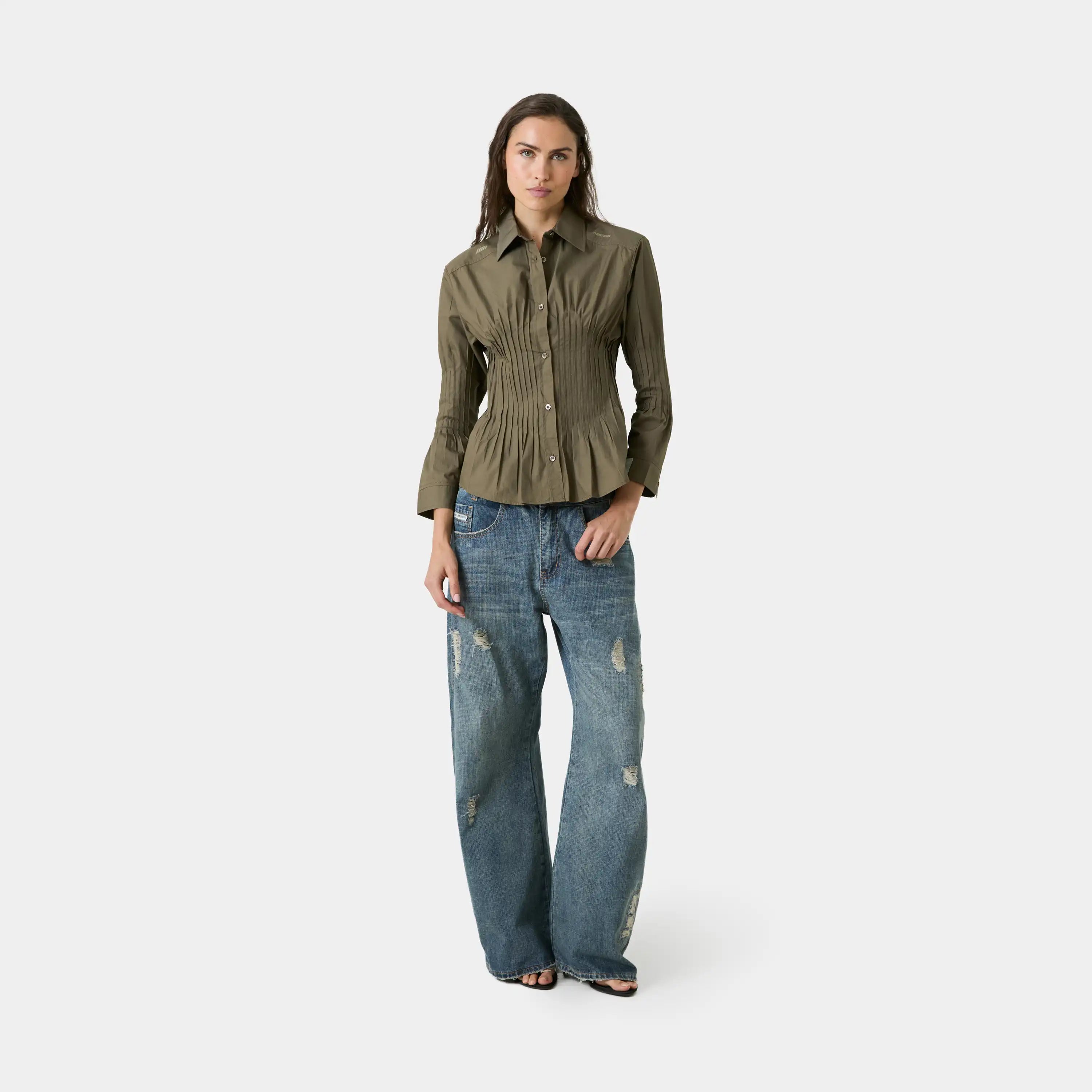 Gales Forest Shirt Woman Shirts Eme Studios