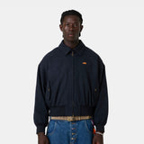 Garage Navy Bomber Jacket Outwear Eme Studios