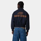 Garage Navy Bomber Jacket Outwear Eme Studios