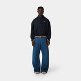 Garage Navy Bomber Jacket Outwear Eme Studios