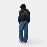 Garage Navy Bomber Jacket Outwear Eme Studios