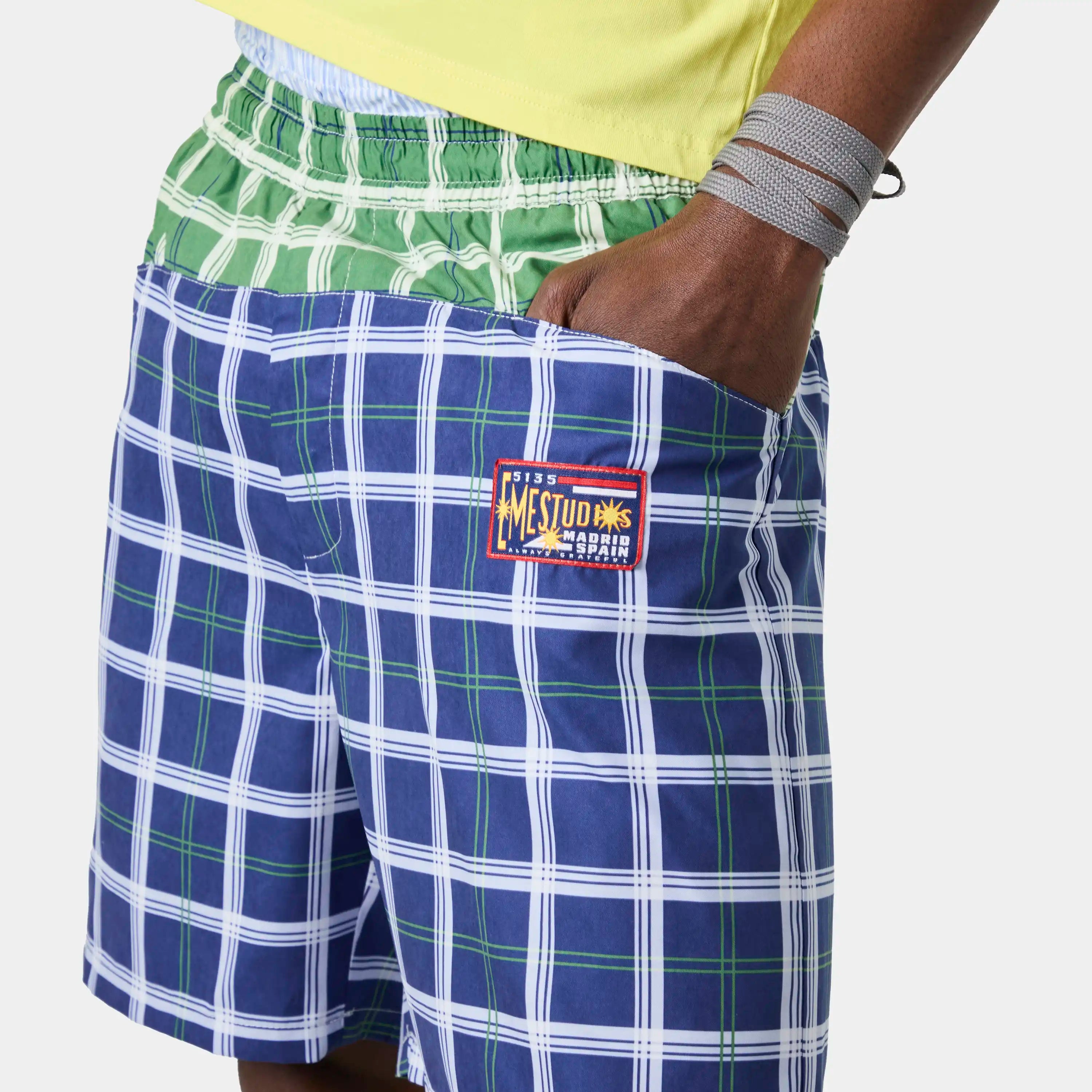 Gary Tartan Swim Trunk Swimwear eme