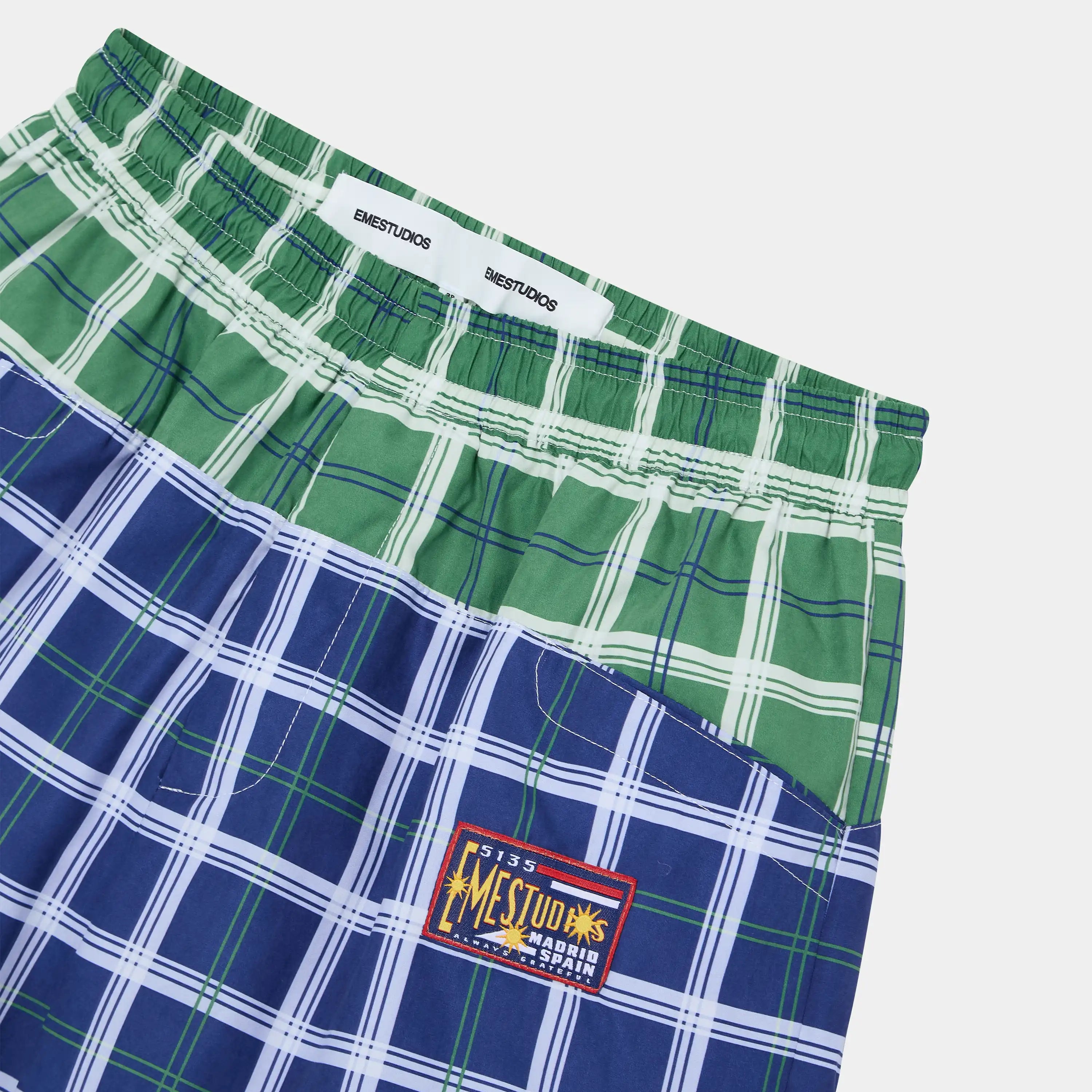 Gary Tartan Swim Trunk Swimwear eme