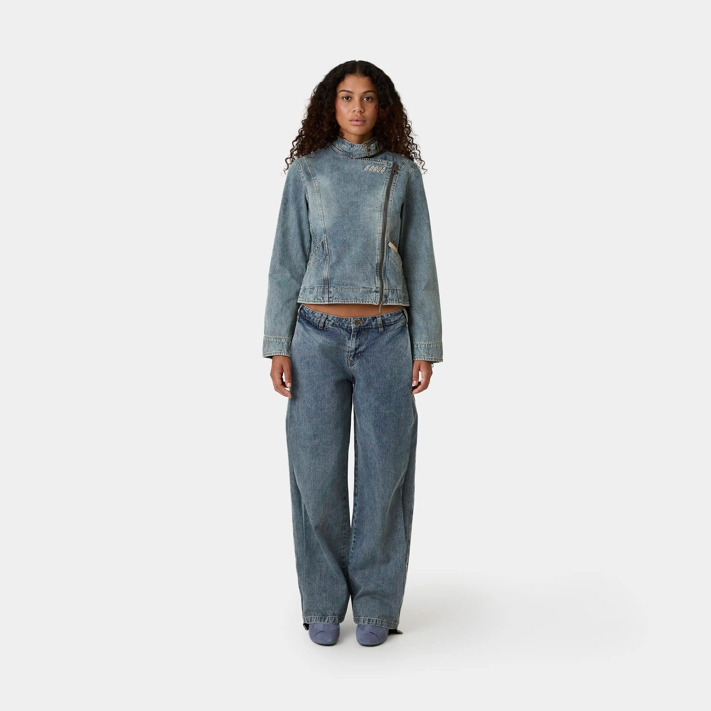 George Denim Jacket Woman Outerwear Eme Studios