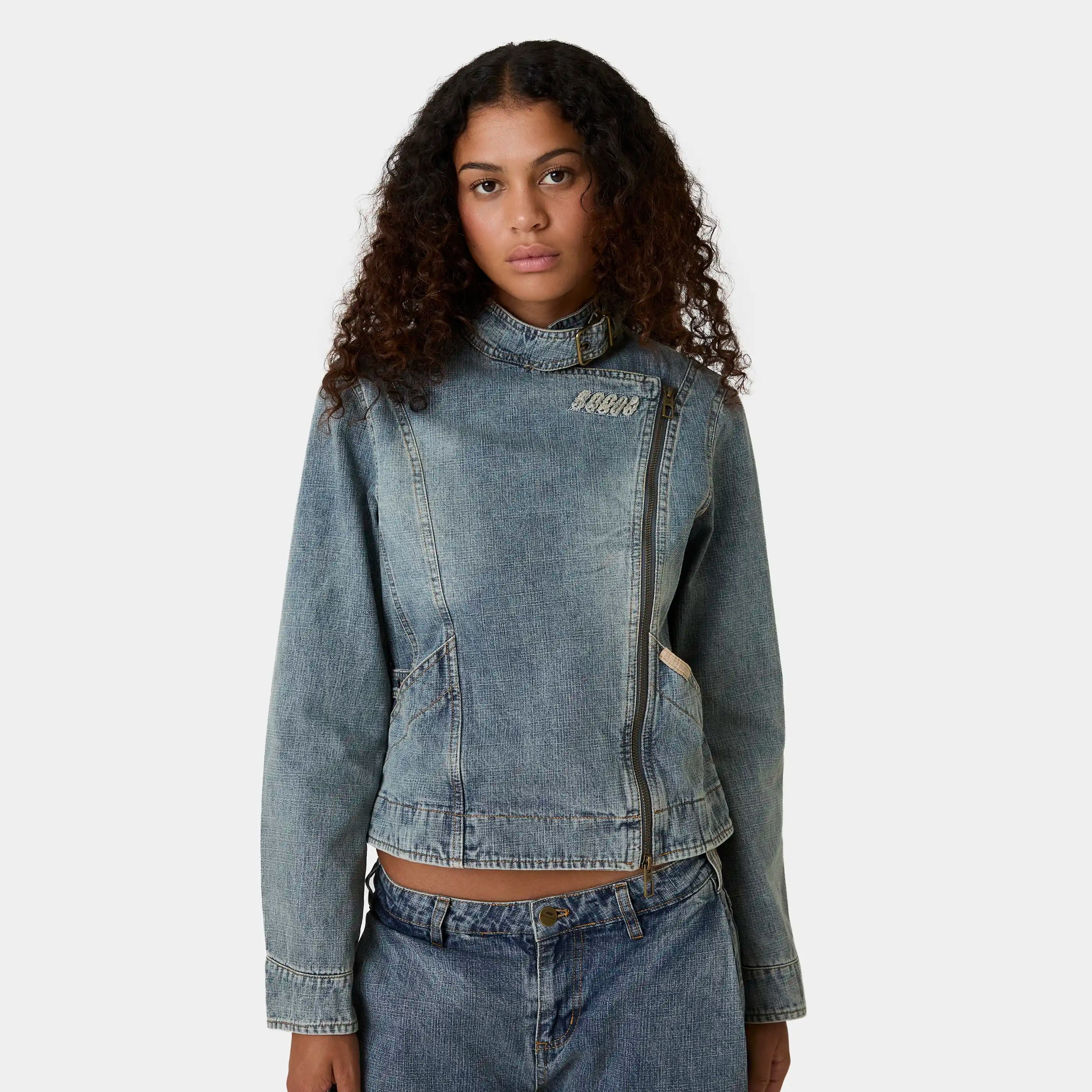 George Denim Jacket Woman Outerwear Eme Studios