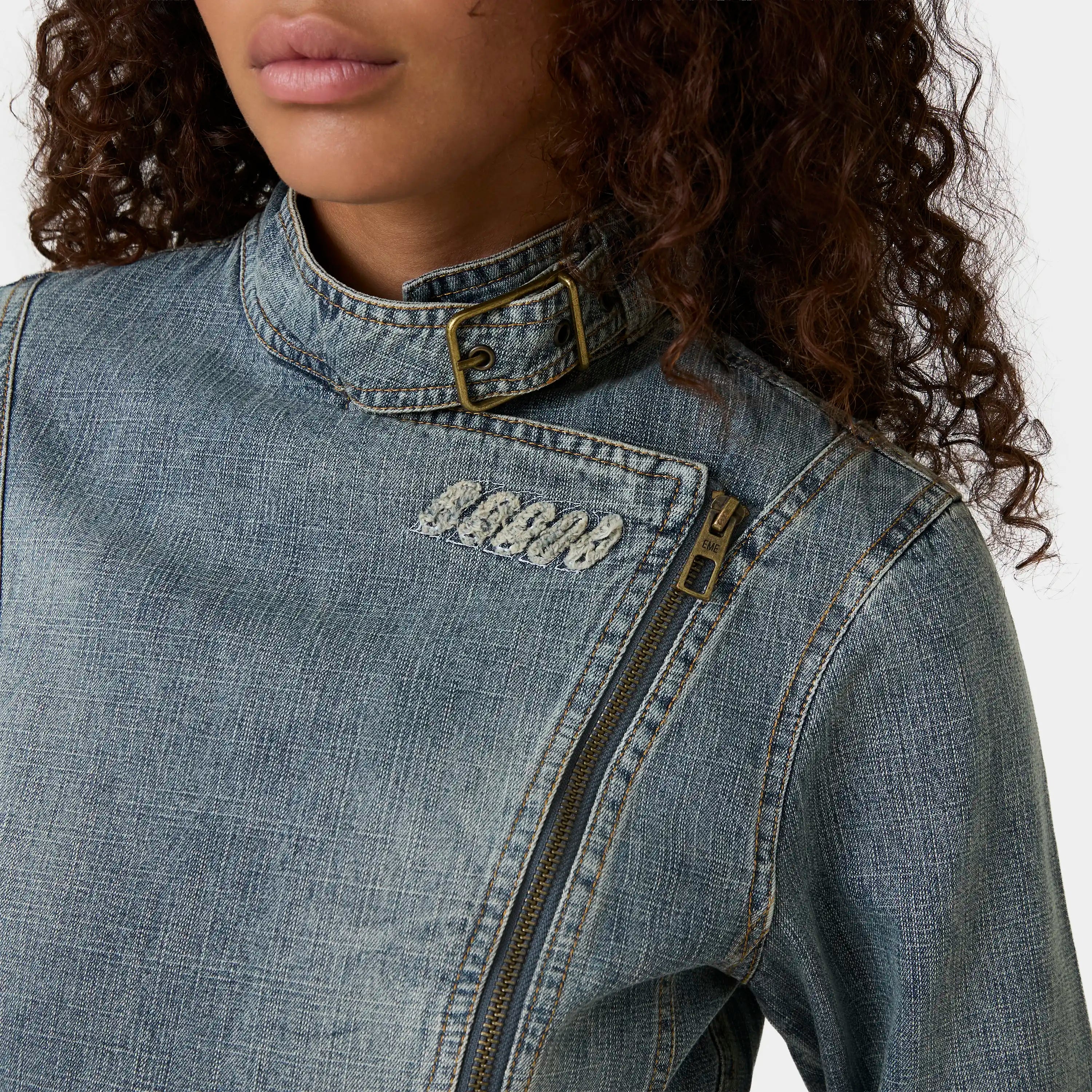 George Denim Jacket Woman Outerwear Eme Studios