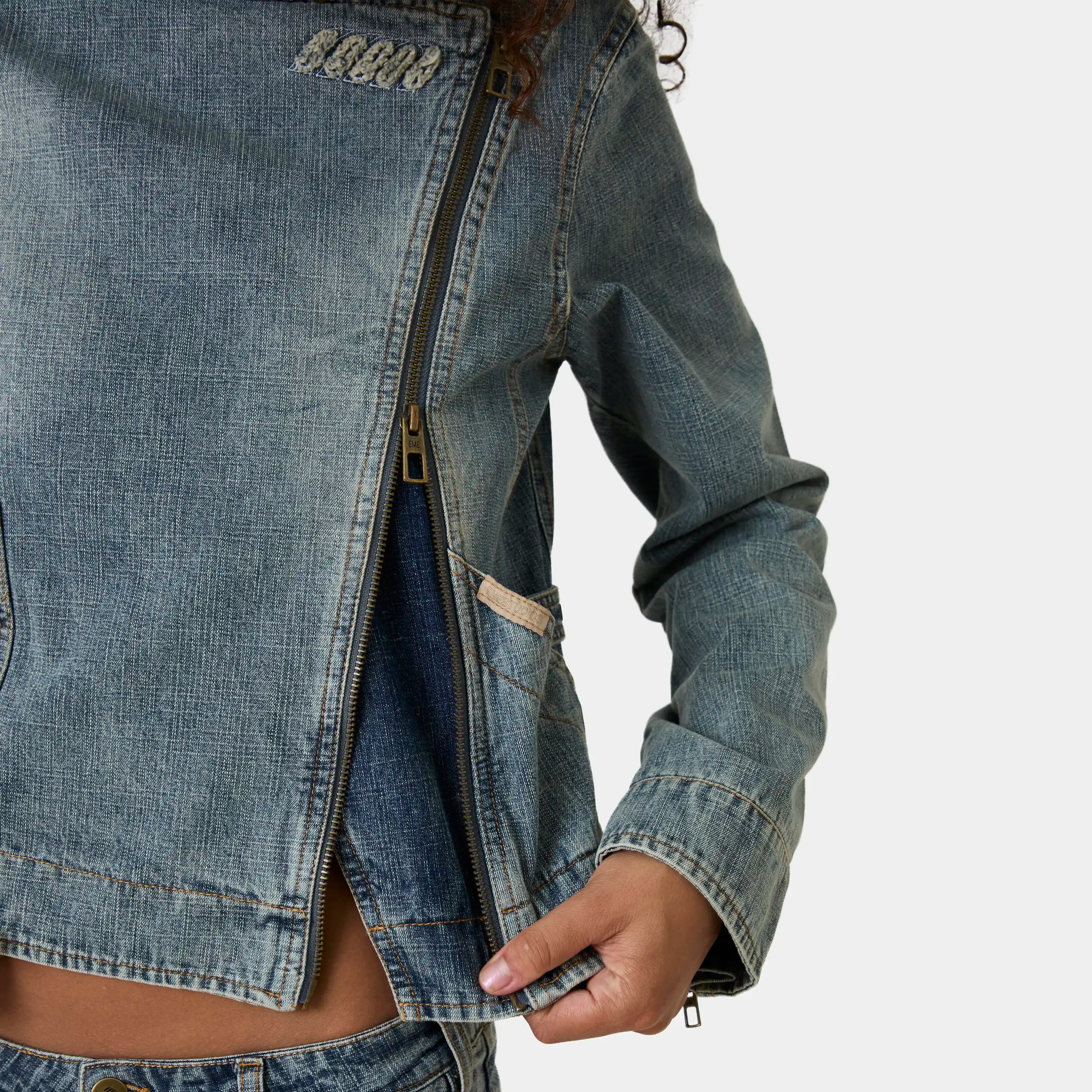 George Denim Jacket Woman Outerwear Eme Studios