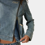 George Denim Jacket Woman Outerwear Eme Studios