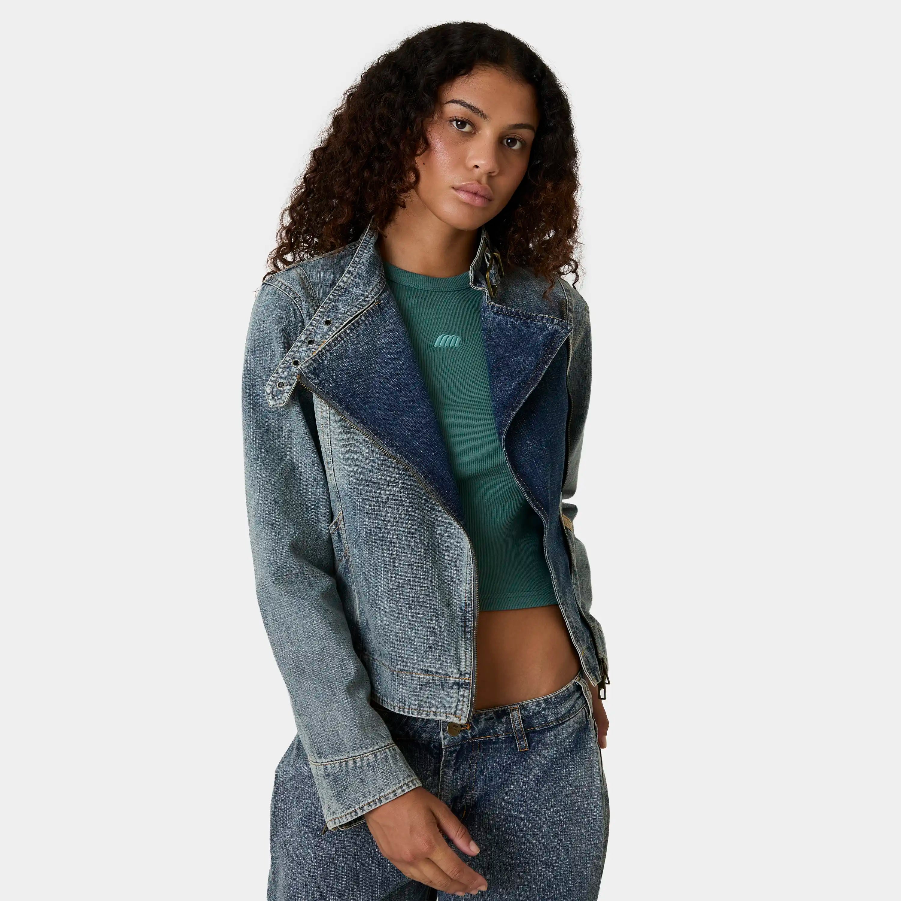 George Denim Jacket Woman Outerwear Eme Studios