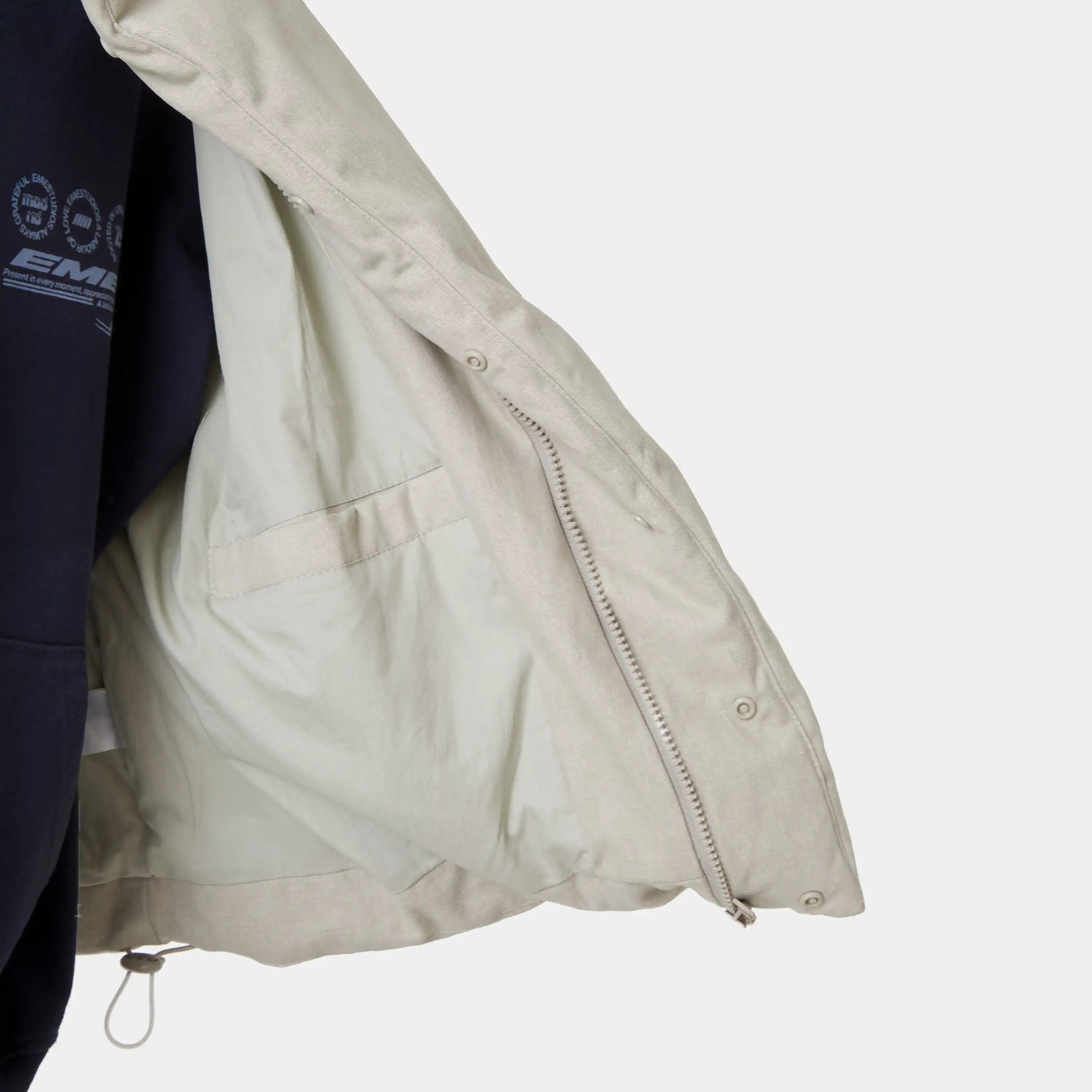 Gift Sarga Off Sand Puffer Outerwear Eme Studios