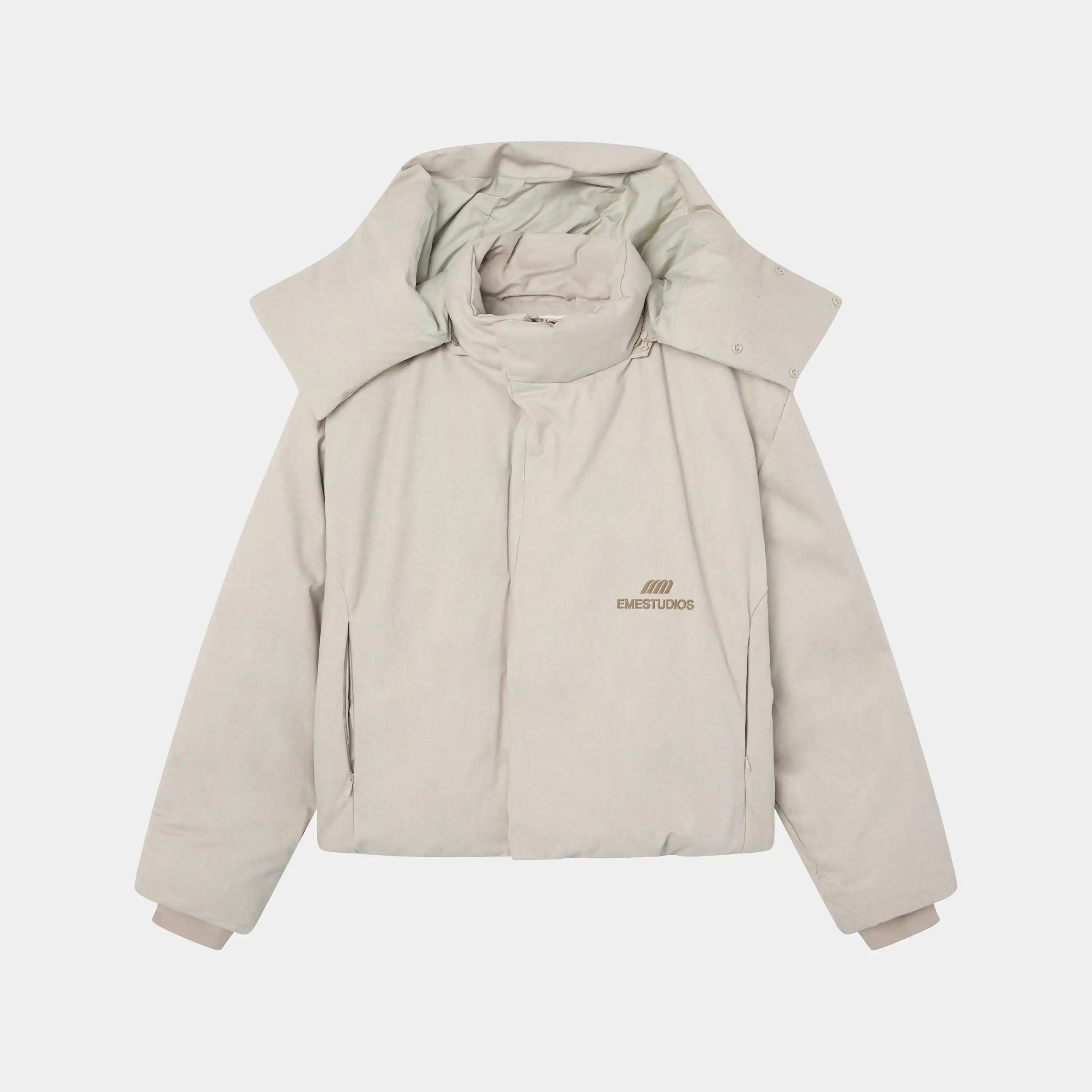 Gift Sarga Off Sand Puffer Outerwear Eme Studios