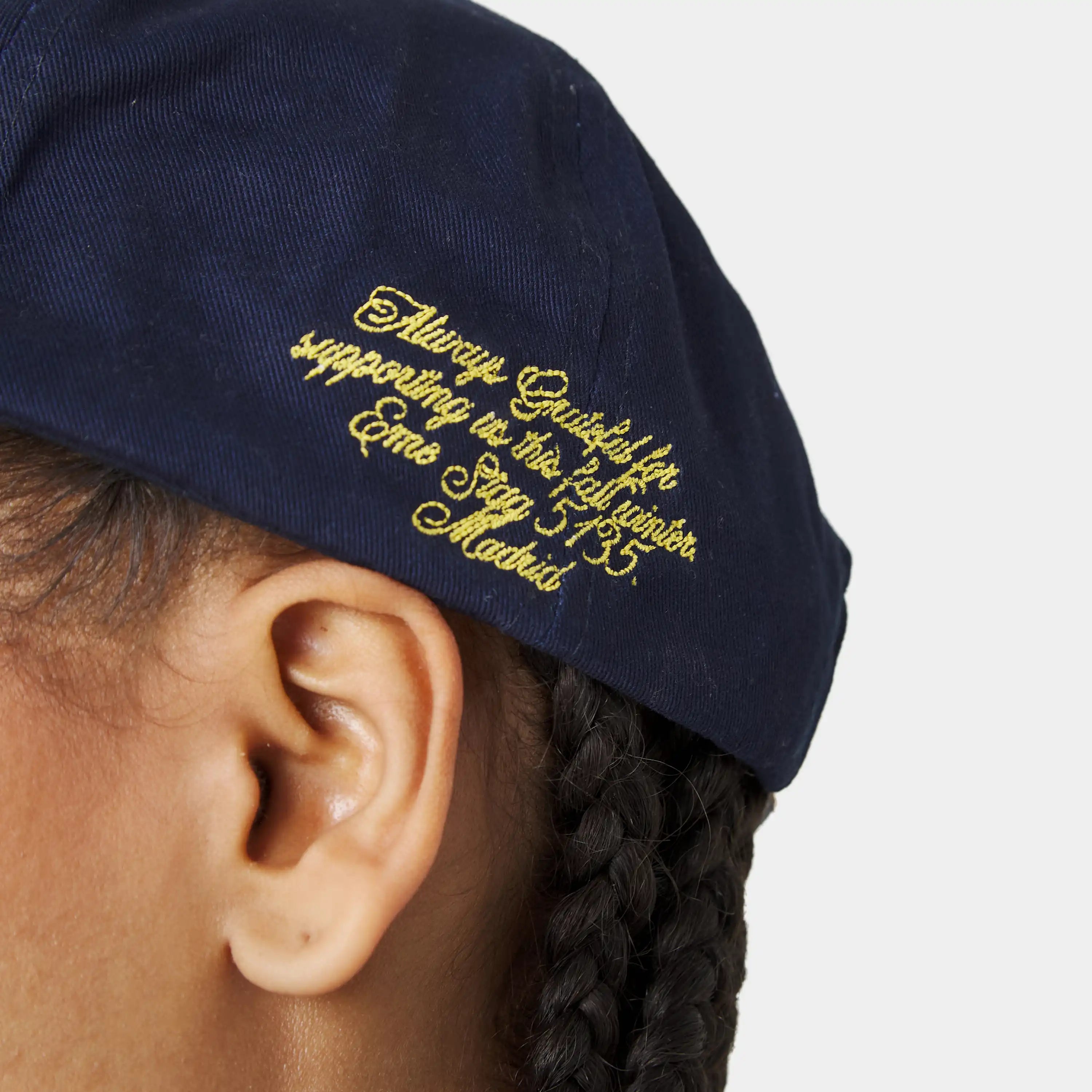 Lister Navy Cap Headwear Eme Studios