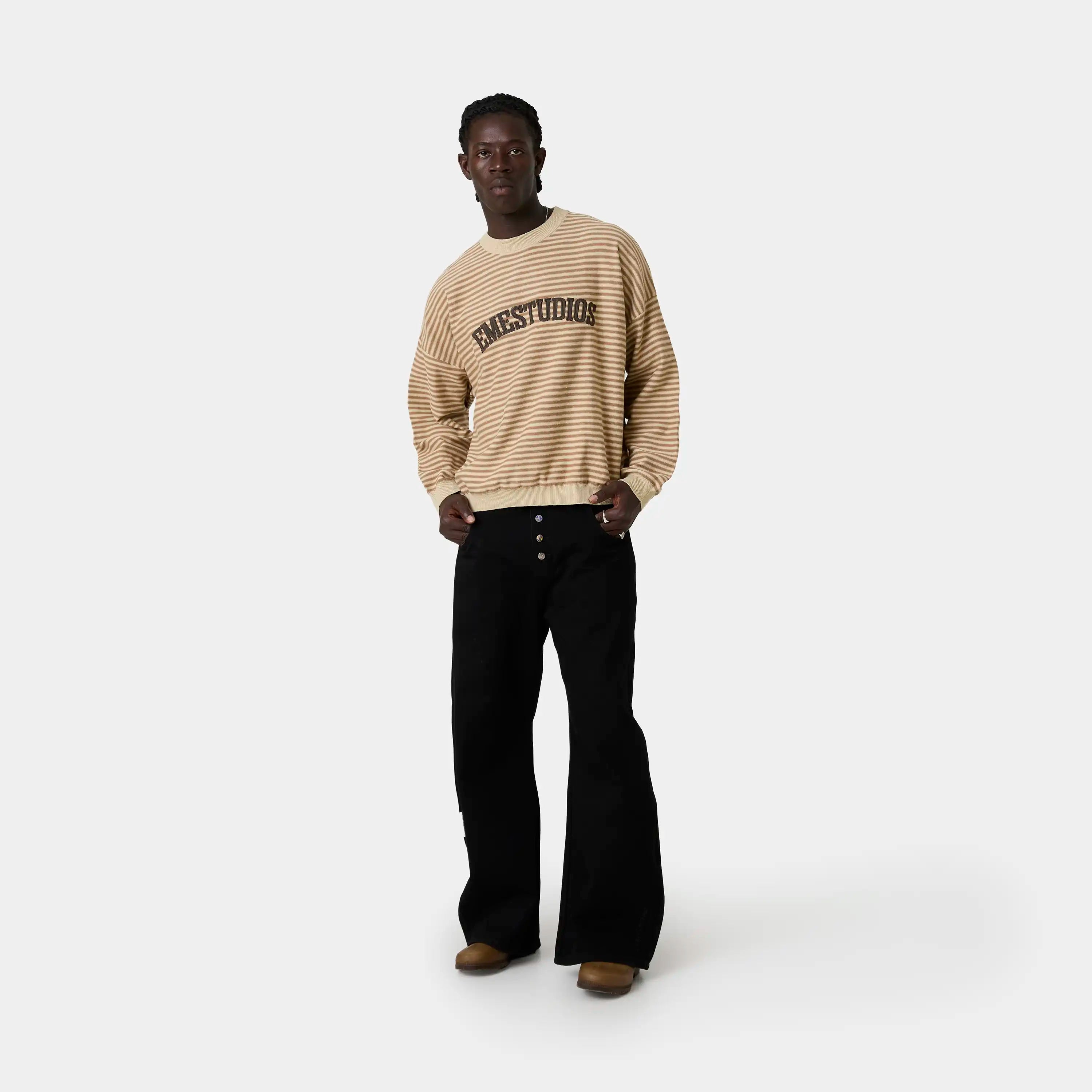 Groove Iron Knit Sweater Knitwear Eme Studios