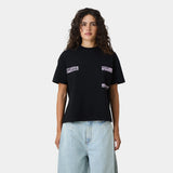 Guiete Black Oversized Tee T-shirts Eme Studios