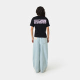 Guiete Black Oversized Tee T-shirts Eme Studios