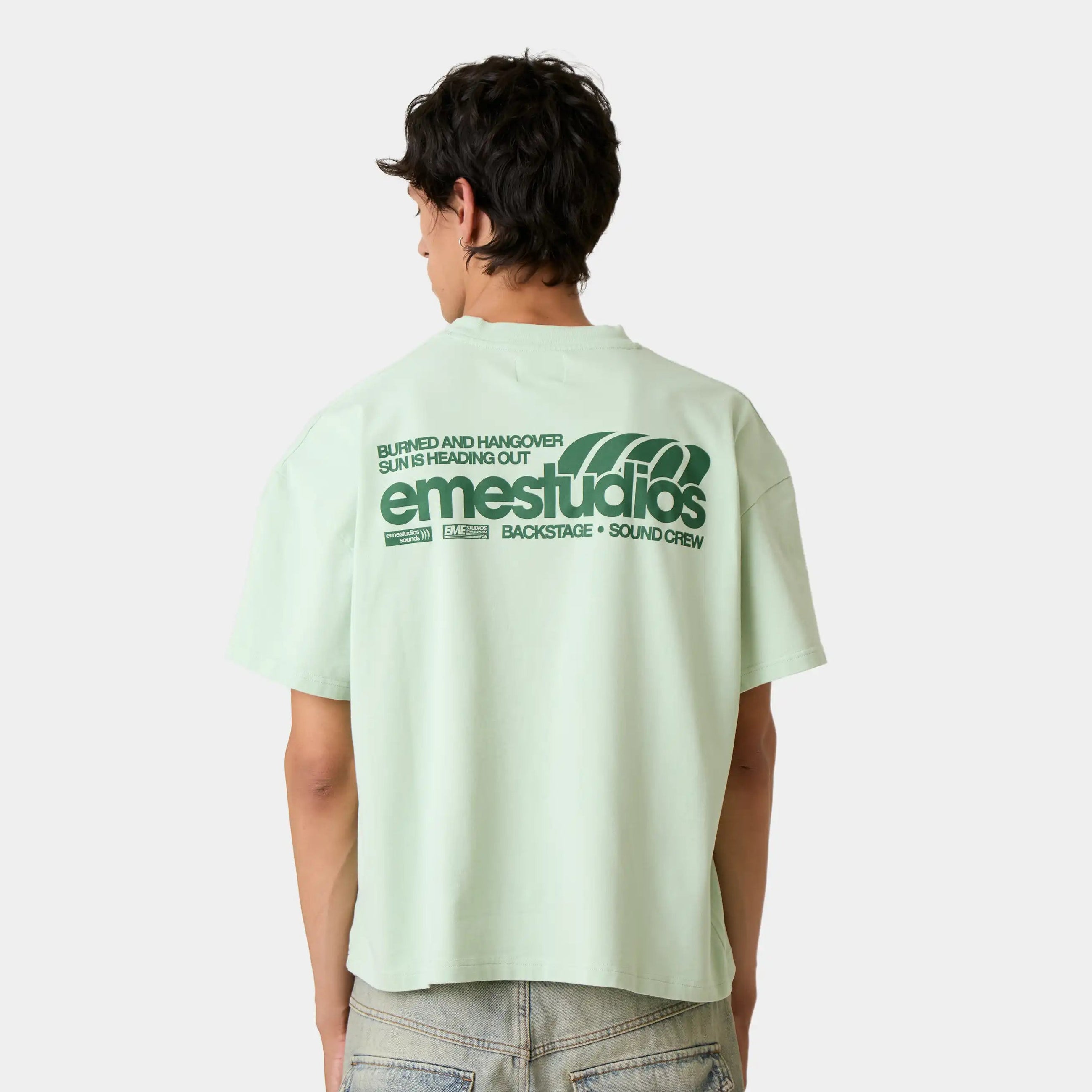 Guiete Mint Oversized Tee T-shirts Eme Studios
