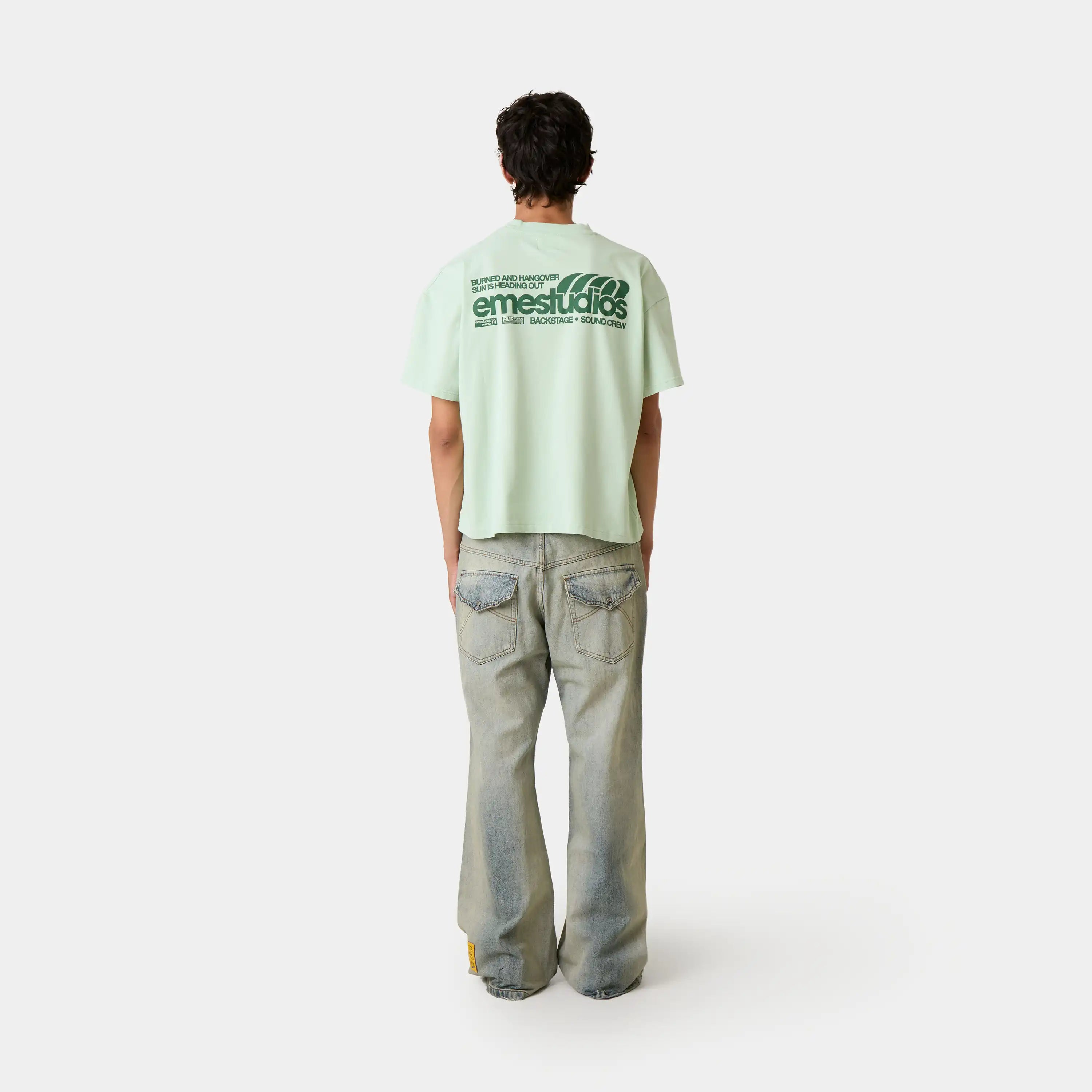 Guiete Mint Oversized Tee T-shirts Eme Studios