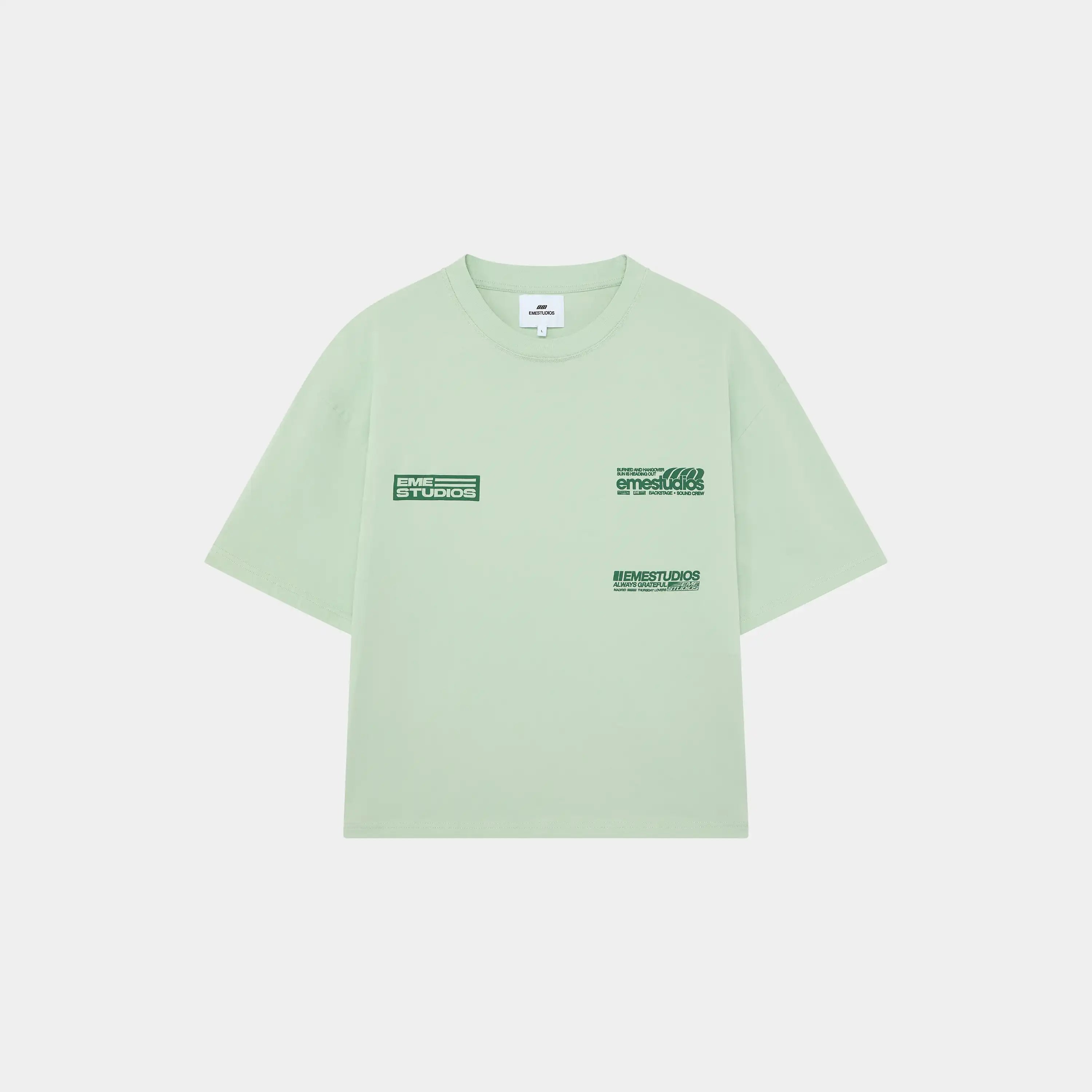 Guiete Mint Oversized Tee T-shirts Eme Studios