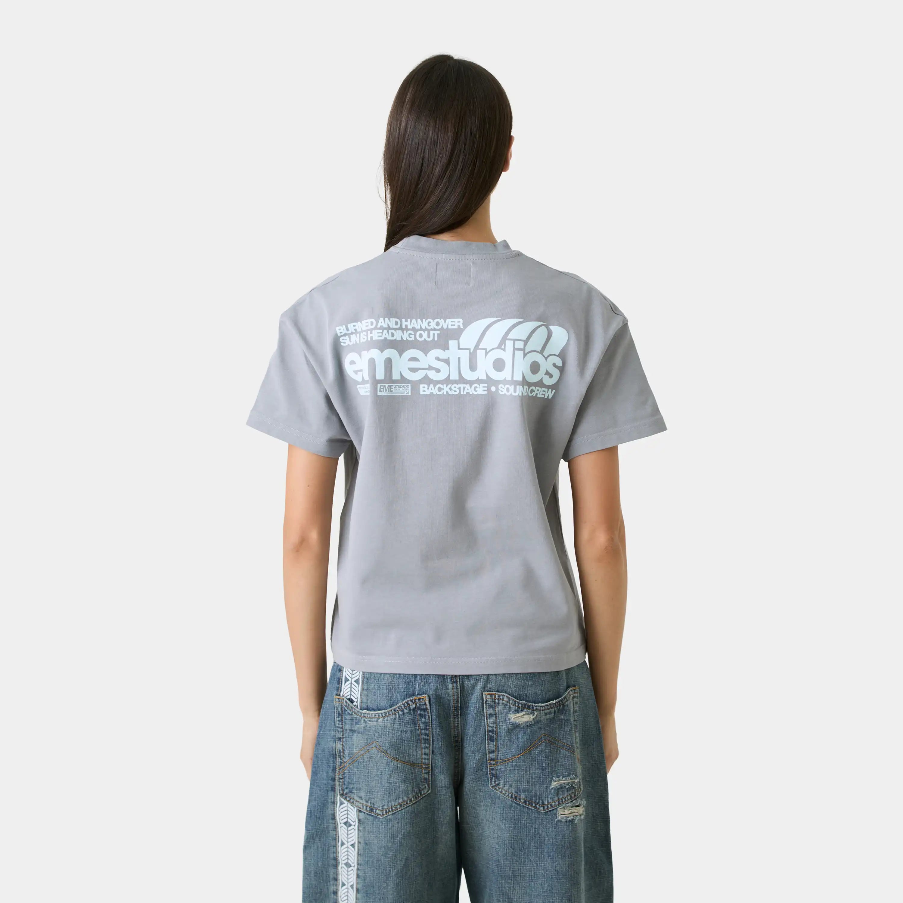 Guiete Slate Oversized Tee T-shirts Eme Studios