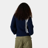 Hampton Navy Zipper Knit Knitwear Eme Studios