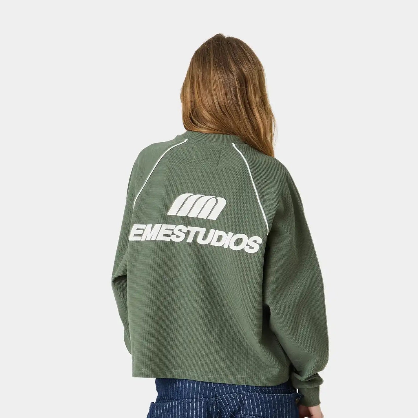 Hanbal Forest Waffle Long Sleeve T-shirts Eme Studios