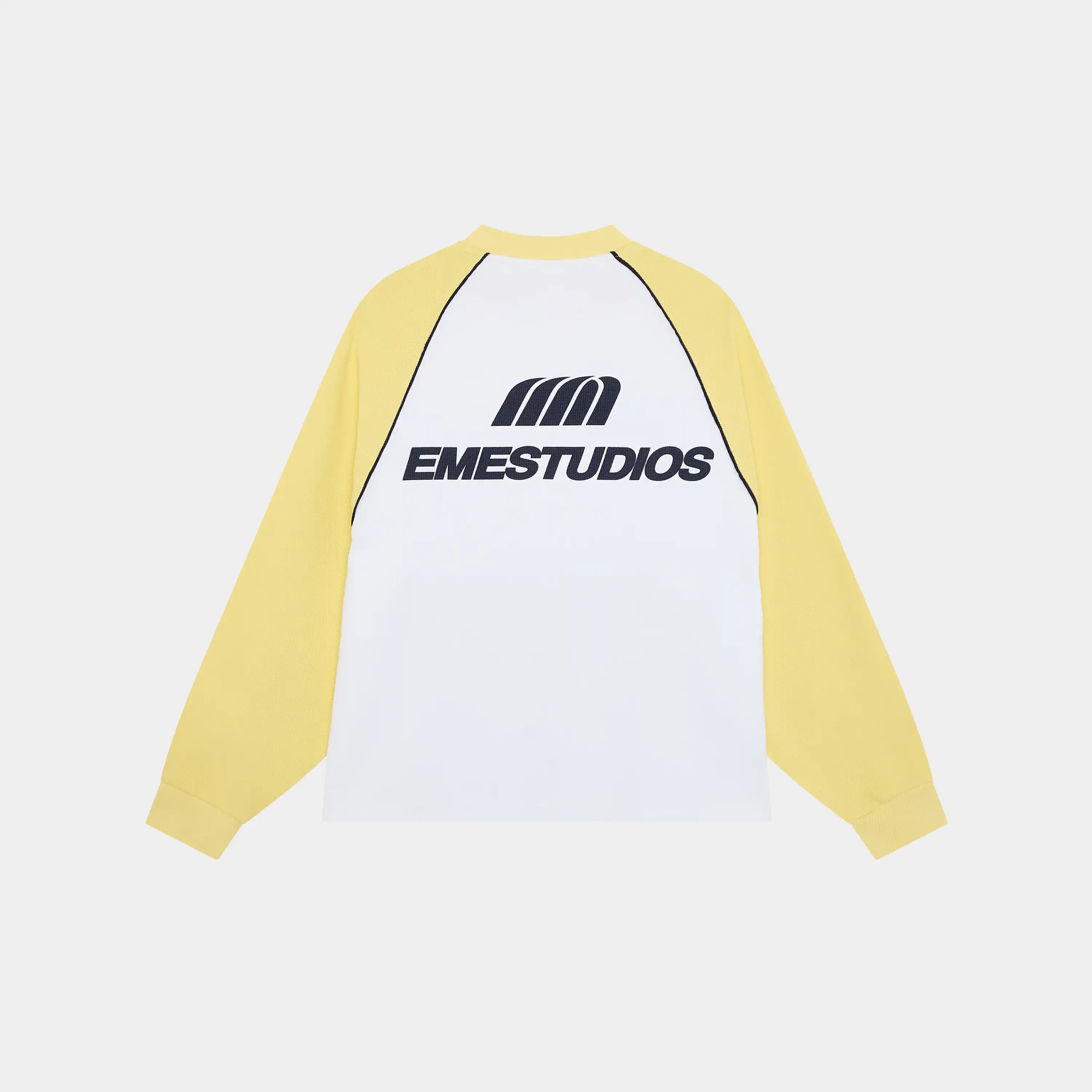 Hanbal Lemon Waffle Long Sleeve T-shirts Eme Studios