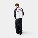 Hanbal Navy Waffle Long Sleeve T-shirts Eme Studios